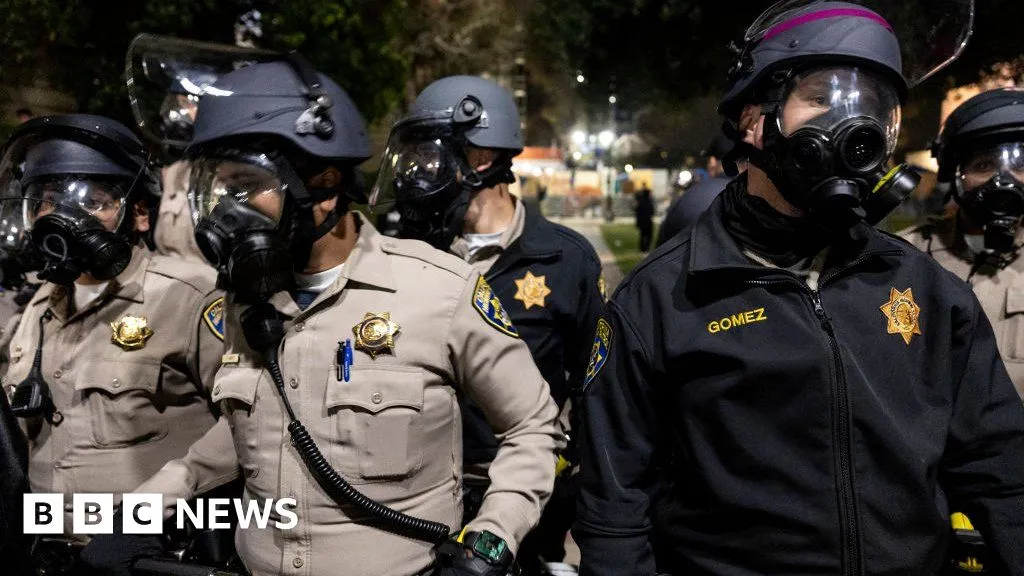 UCLA: Police clear out pro-Palestinian encampment and detain protesters