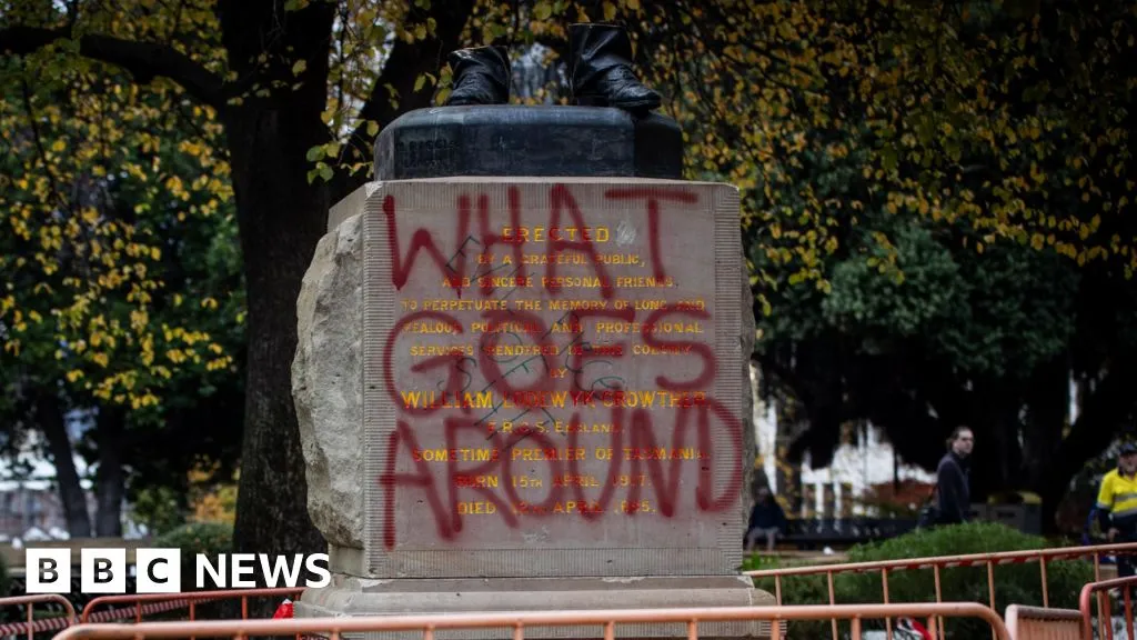 William Crowther: A severed statue divides an Australian city