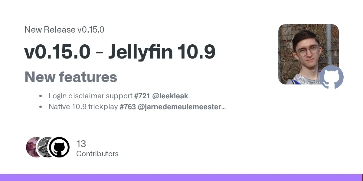 Release v0.15.0 - Jellyfin 10.9 · jarnedemeulemeester/findroid