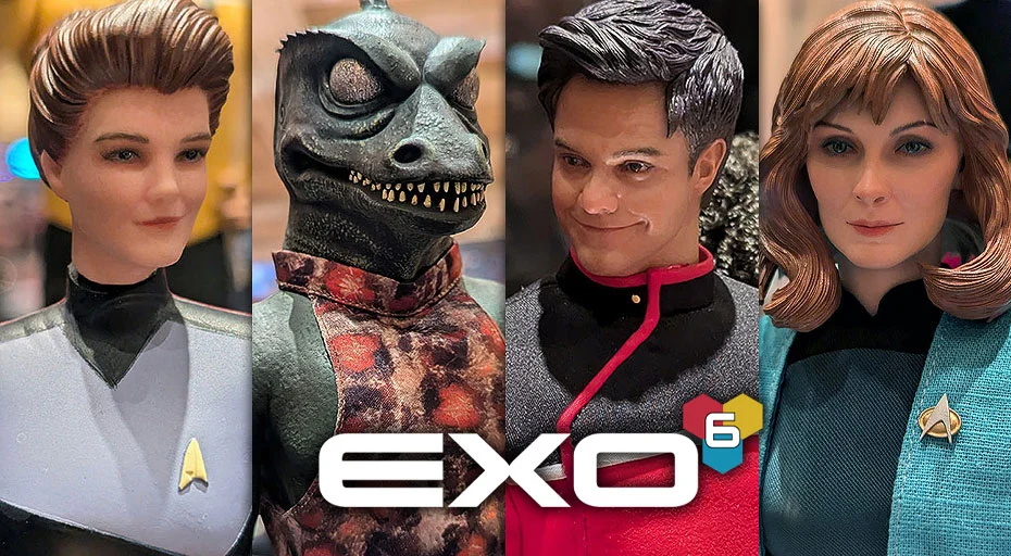 EXO-6 Showcases STAR TREK Figure Prototypes, New Full-Size Costume Replicas at STLV