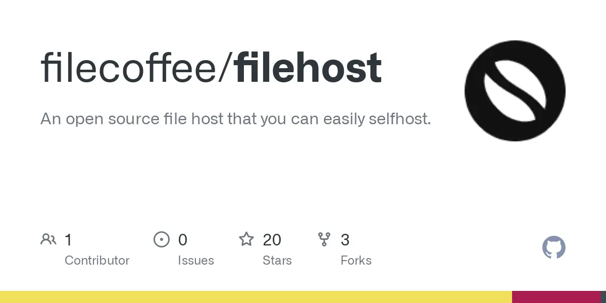 GitHub - filecoffee/filehost: An open source file host that you can easily selfhost.