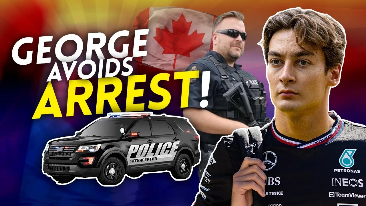 GEORGE RUSSELL avoids ARREST?