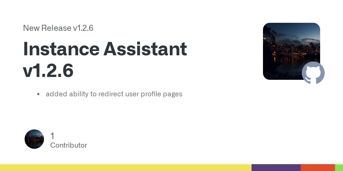 Release Instance Assistant v1.2.6 · cynber/lemmy-instance-assistant