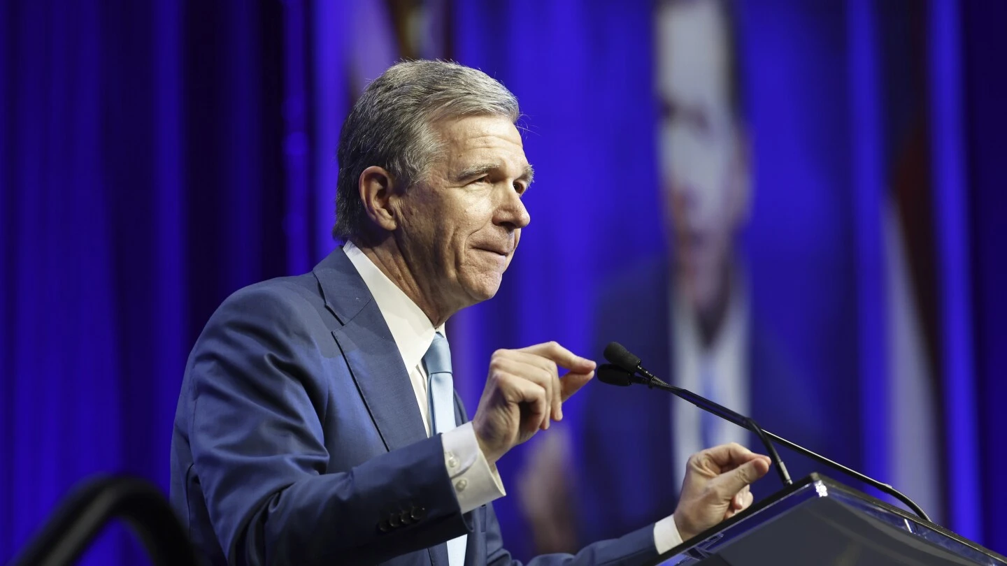 NC Gov. Cooper opted out of Harris VP vetting, in part over worry about GOP lieutenant: AP sources