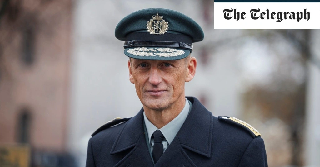 We are running out of time to build defences against Russia, warns Norway's commander in chief