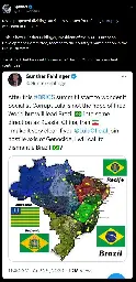 This is why we are against NATO: Günther Fehlinger, President of the NATO European Development Committee,  proposed dividing Brazil into 5 states for refusing to supply weapons to Ukraine - Hexbear
