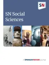 Copertina della rivista SN Social Sciences