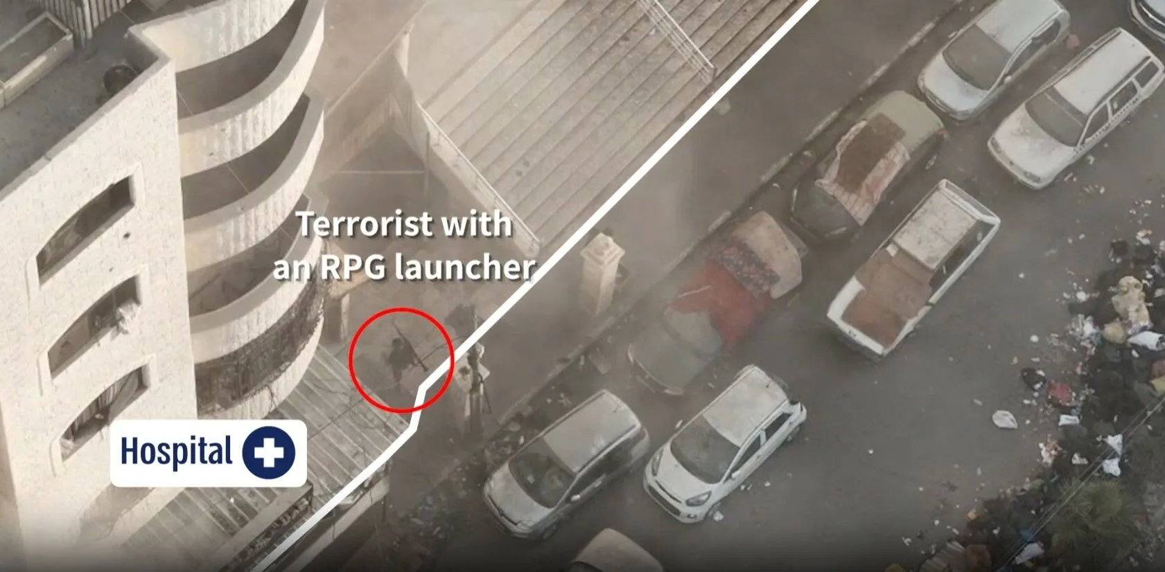 IDF releases footage of Hamas firing RPG from Gaza City hospital - I24NEWS