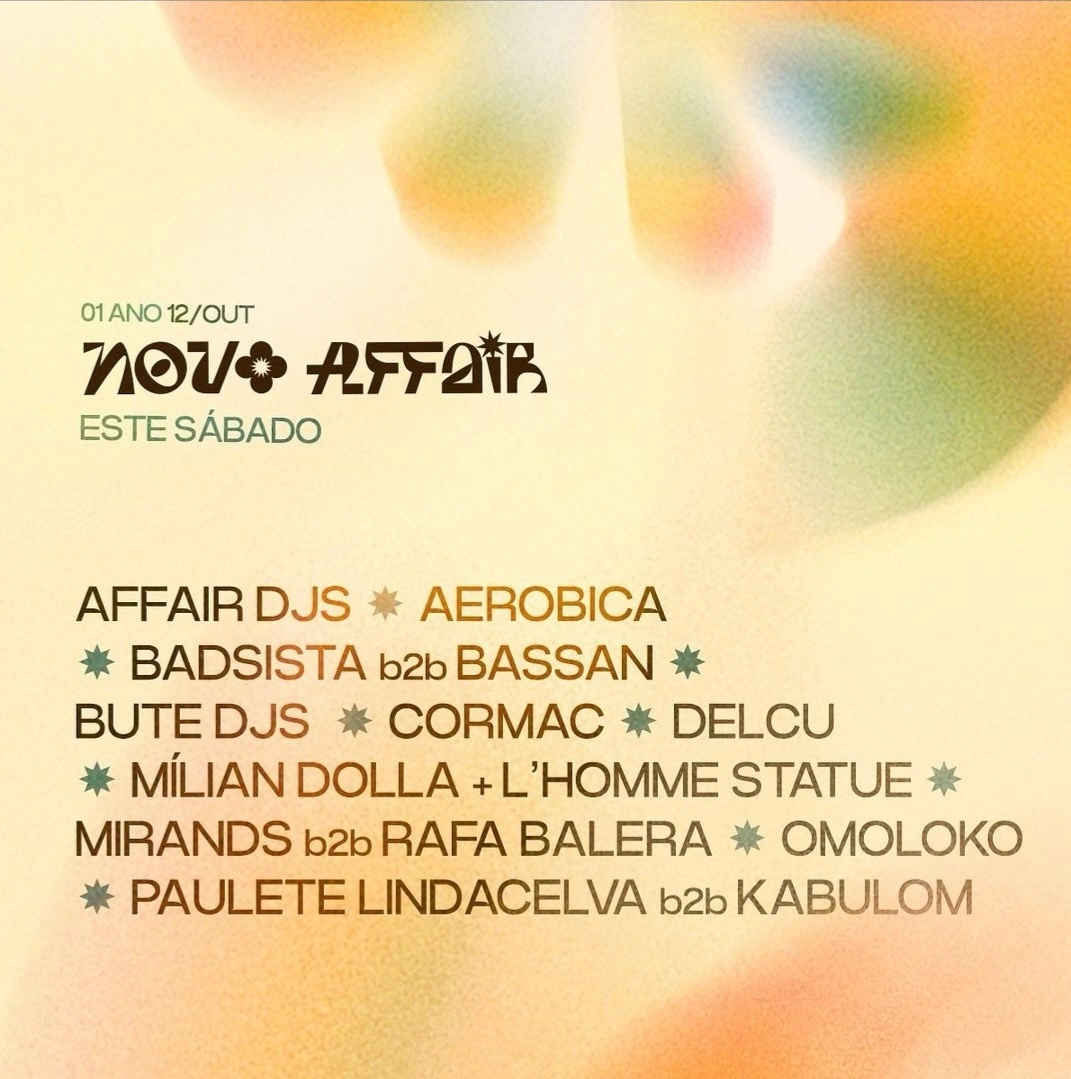 Novo Affair - 1 Ano 2024-10-12 SP