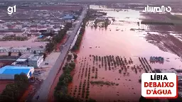 Líbia recupera mil corpos em cidade inundada após tempestades; 10 mil estão desaparecidos