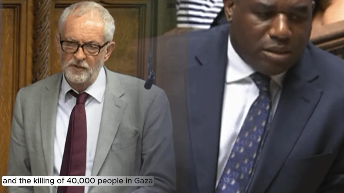 Video: Lammy refuses to answer Corbyn’s question about UK spy flights over Gaza