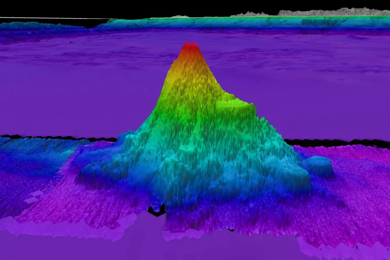 Enormous underwater mountains discovered off west coast of Americas