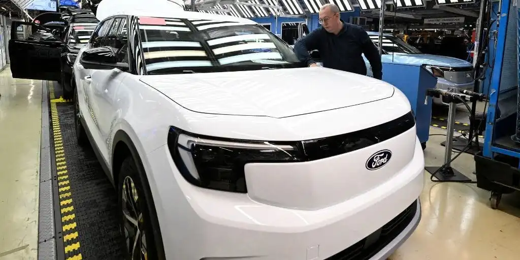 Ford's CEO and CFO took a drive in a Chinese EV. What they said about it reveals a lot about the state of the US auto industry.