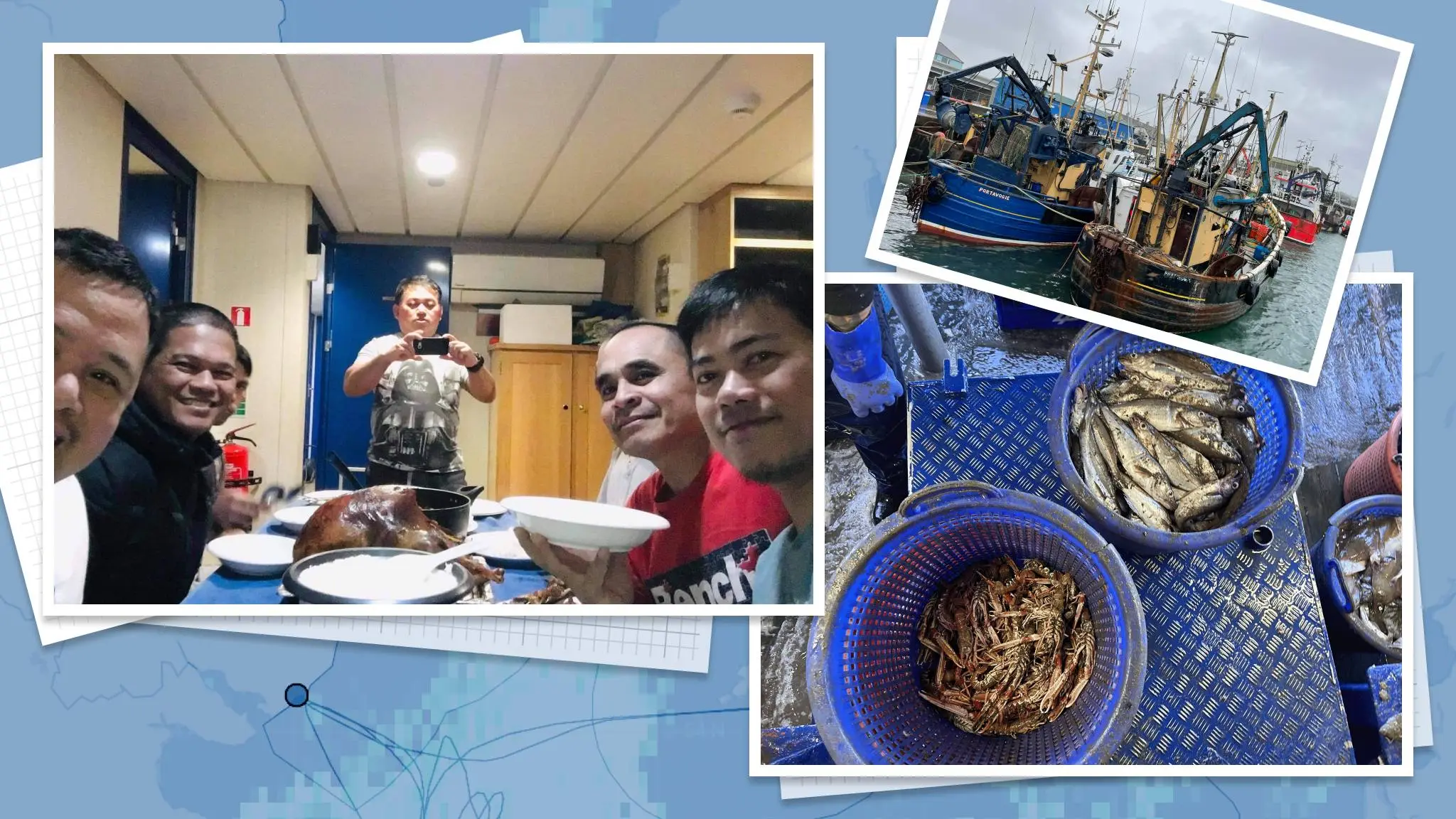 Filipino fishermen in the UK live lives of peril and loneliness