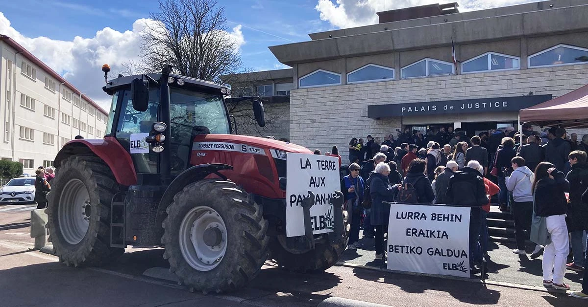 Bouygues attaque en justice des basques voulant préserver 3,7 ha de « terres agricoles rarissimes »