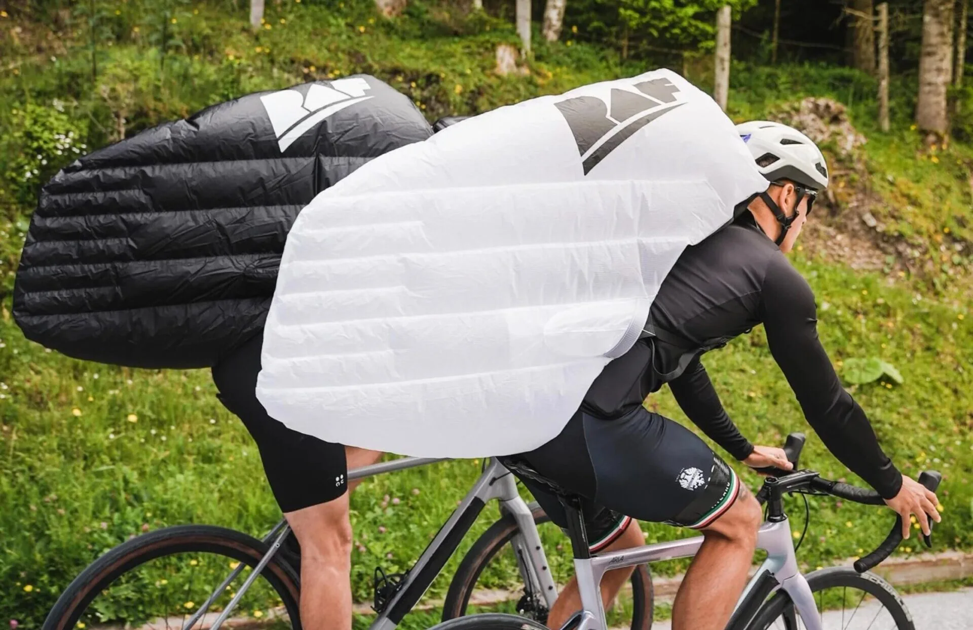 Rennrad Aero Airbag bei Kickstarter: Schneller dank Windbeutel? - Rennrad-News