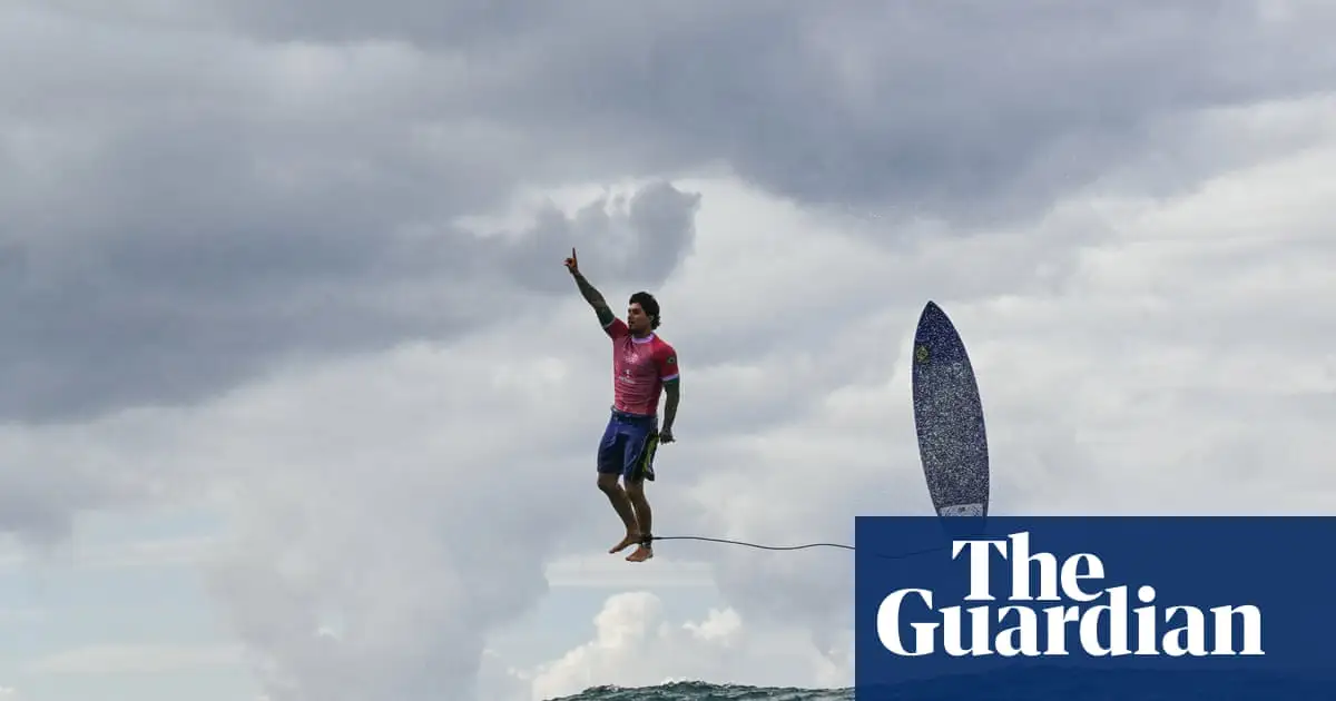 ‘Conditions were perfect’: how the breathtaking image of Olympic surfer Gabriel Medina was taken