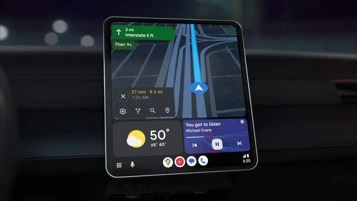 Android Auto Lets You Use Google Maps on Phone, Car Display Simultaneously