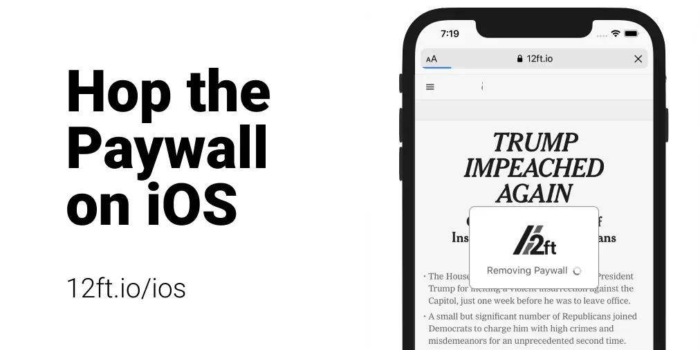 12ft – Hop any paywall