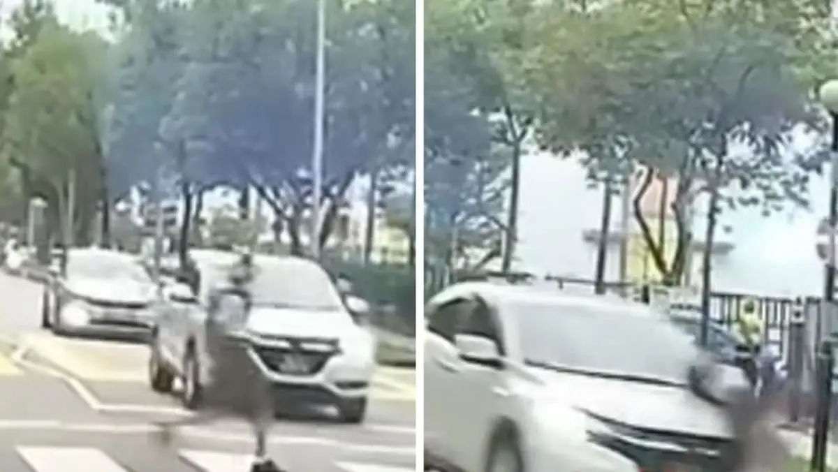 12-year-old student taken to hospital after car hits her outside Bukit View Secondary School