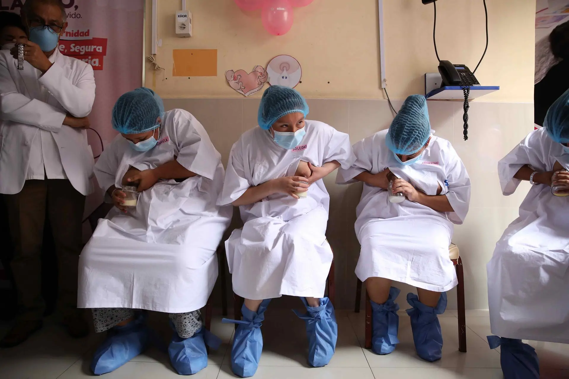 Lima hospital hosts breast milk extraction marathon - EFE Noticias