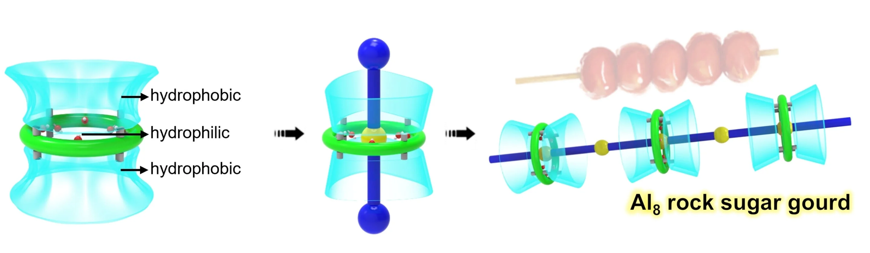 Researchers achieve aluminum molecular ring-based rotaxane and polyrotaxane