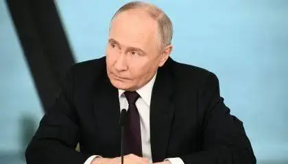 Presidente da Federação Russa Vladimir Putin.