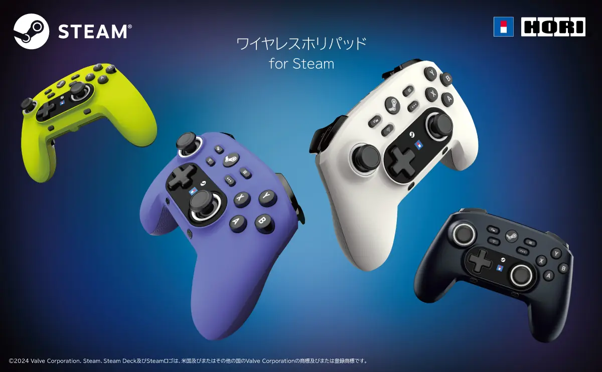 Hori Announces Controller Made Specifically for Steam - Steam Deck HQ