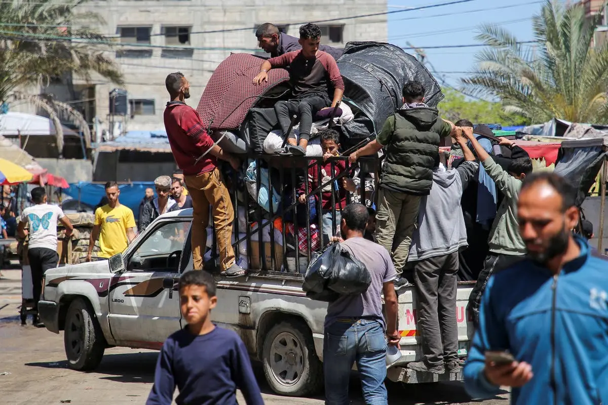 US pauses bomb shipment to Israel as Palestinians trapped in Rafah  - Gaza war live