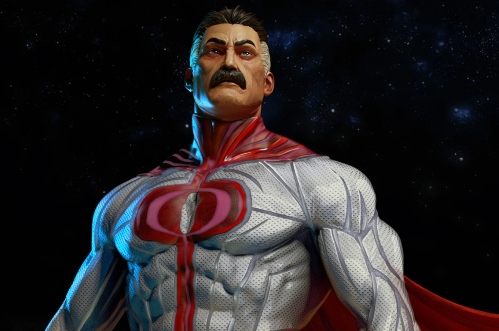 The first look of Mortal Kombat 1 DLC character Omni-Man