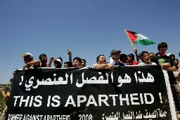 Acabar com o apartheid é o único caminho para a paz