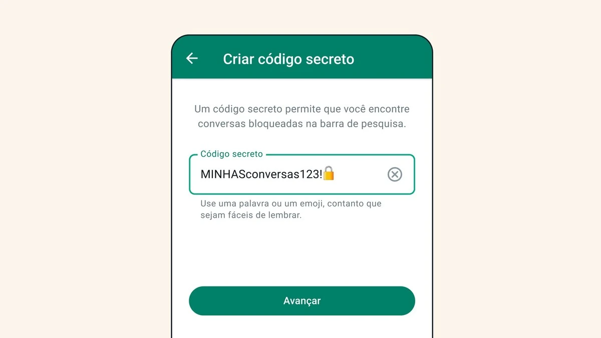 WhatsApp lança recurso de código secreto para proteger conversas; veja como vai funcionar