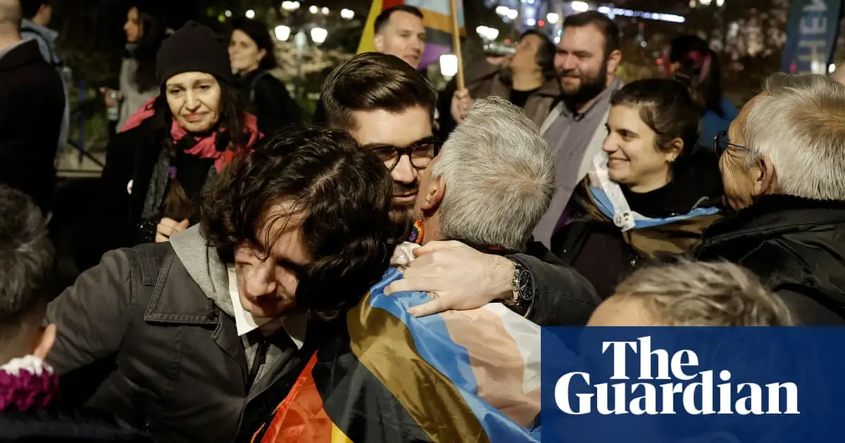 Greece becomes first Orthodox Christian country to legalise same-sex marriage