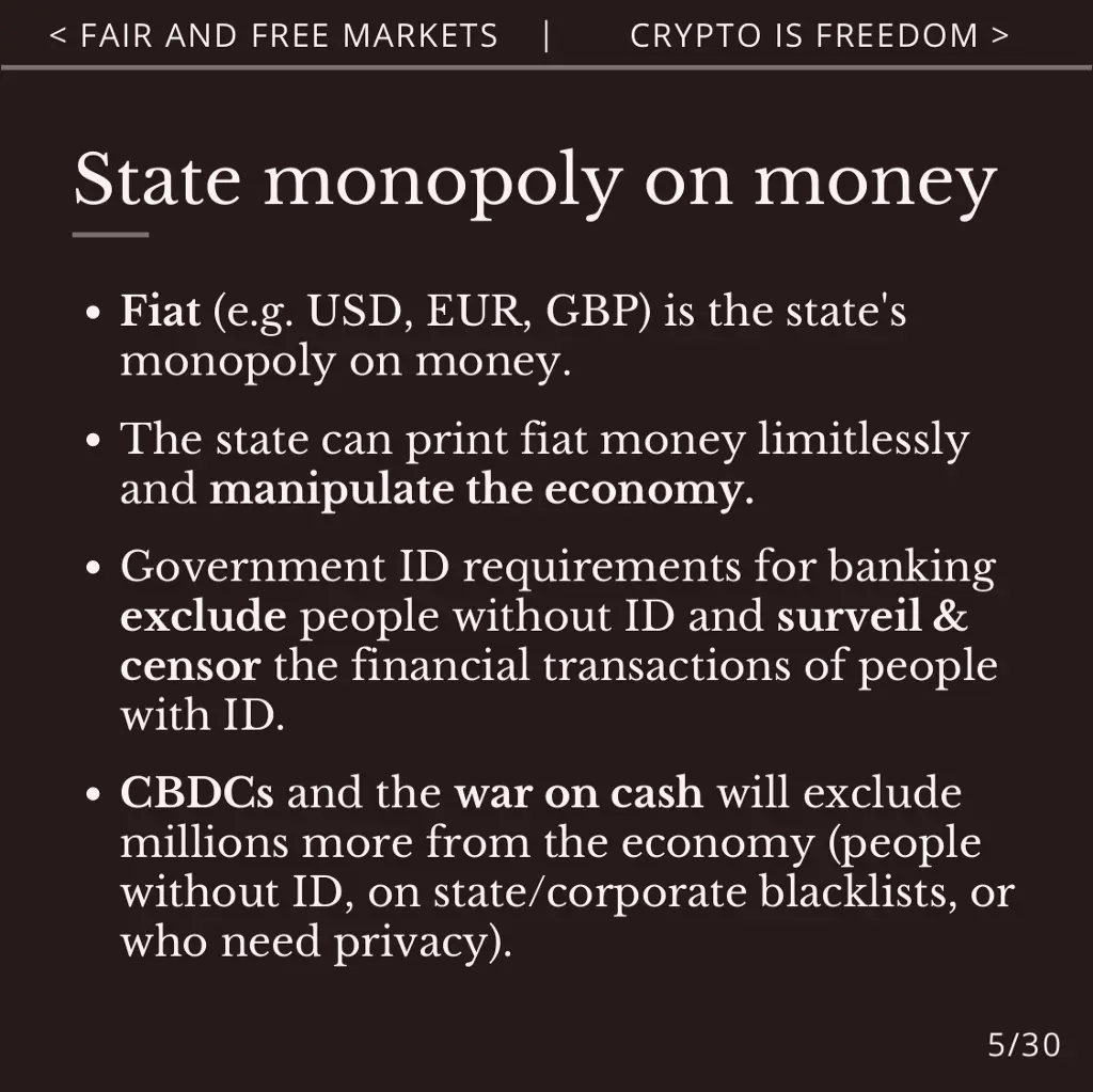 Crypto Agorism: Free markets for a free world