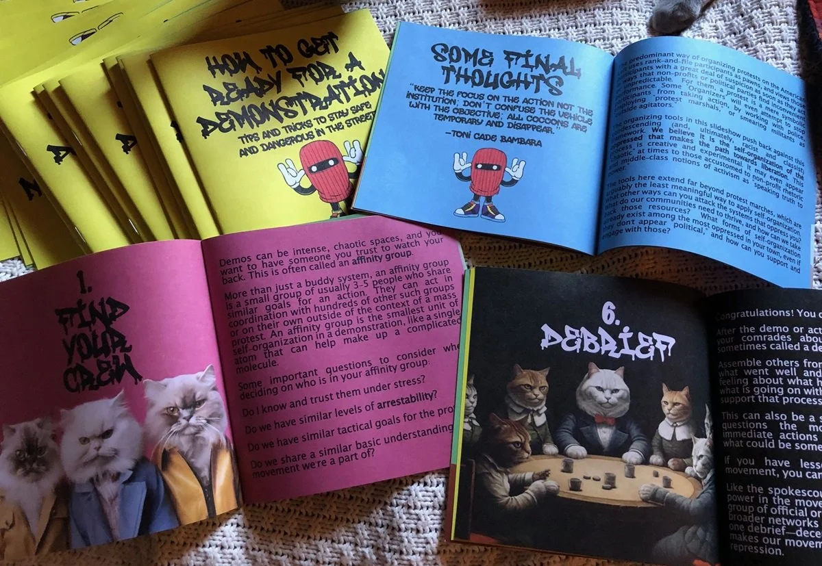 Available for Distro! Order Your “How to Get Ready for a Demonstration” Zines!