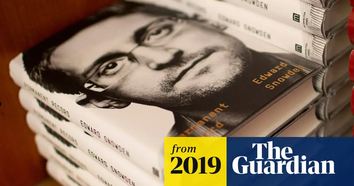 Edward Snowden says autobiography has been censored in China