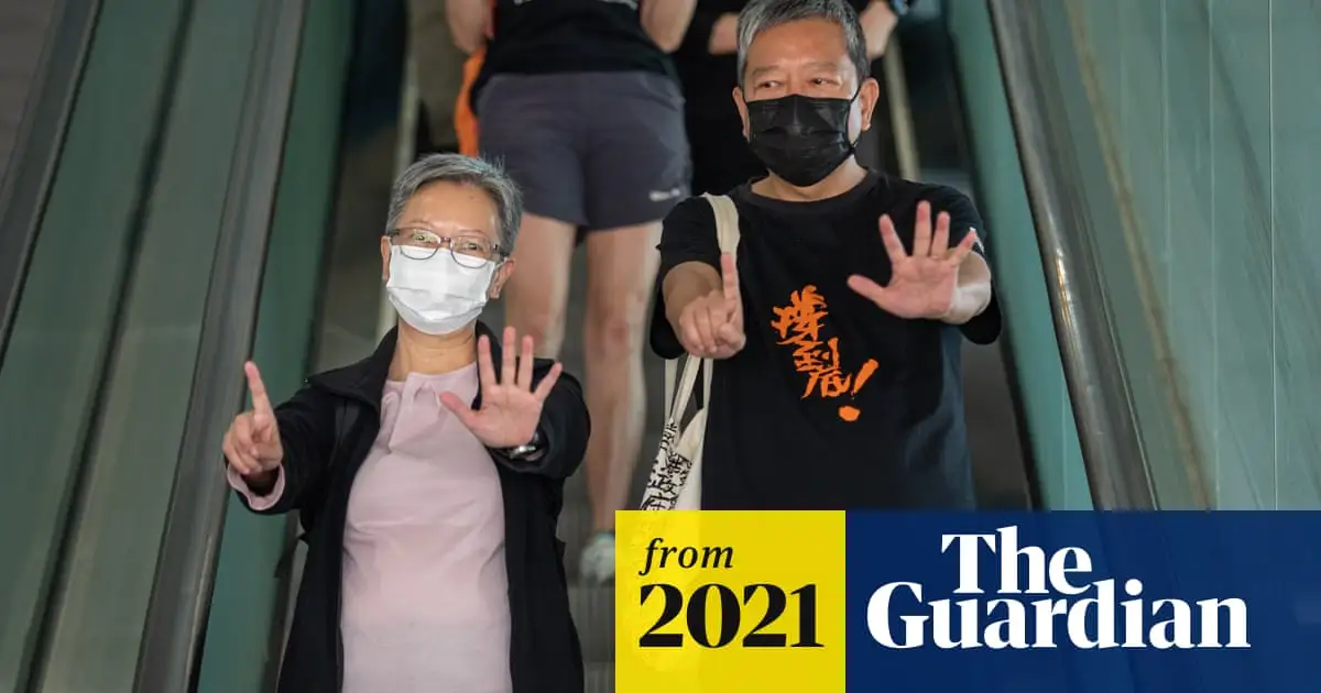 Hong Kong democracy leaders found guilty over peaceful 2019 protest