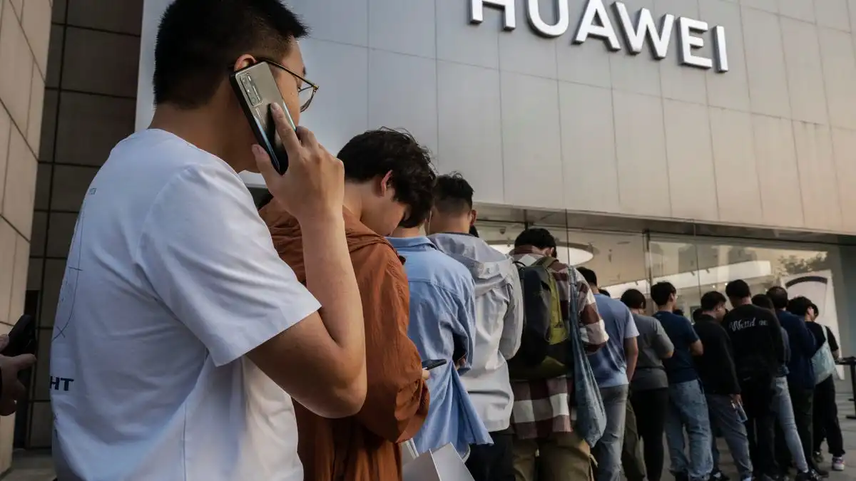 Huawei's new smartphone has more than 3 million preorders as Apple launches its new iPhone