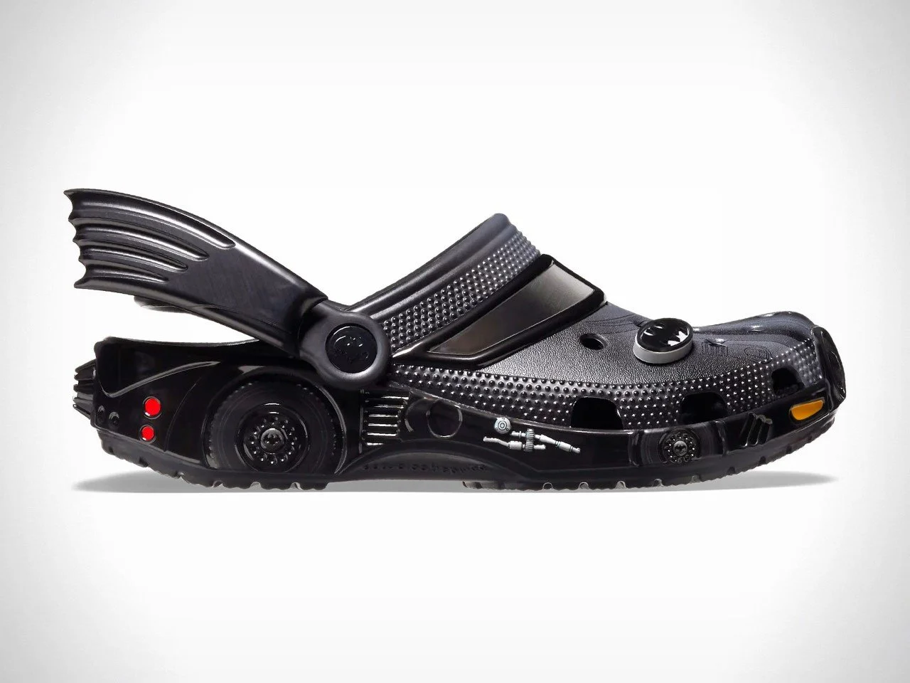 Batmobile Crocs may be the coolest version of the footwear we’ve ever seen - Yanko Design