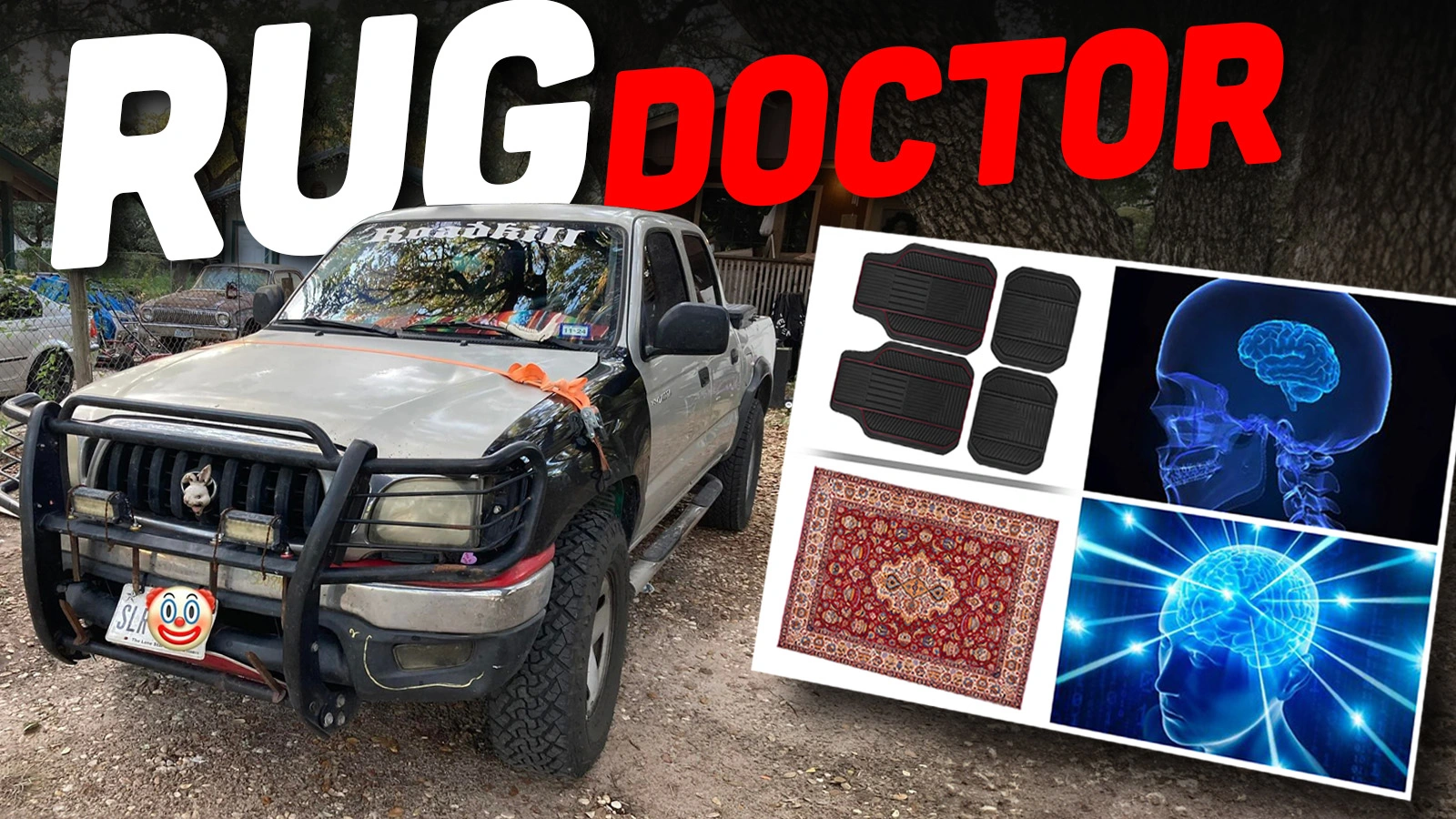 Galaxy-Brained Tacoma Owner Replaces Carpet With Persian Rug He Bought On Facebook Marketplace, Instantly Has Classiest Toyota Pickup Ever - The Autopian