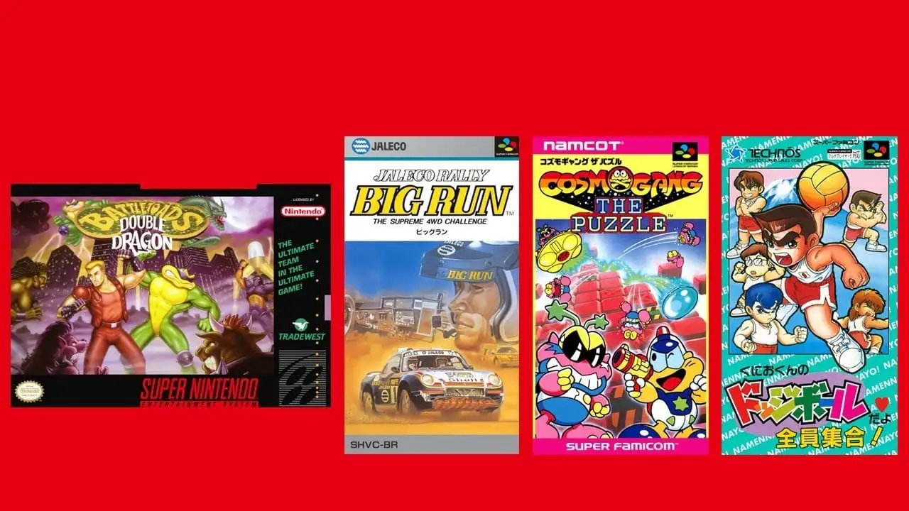 Nintendo Expands Switch Online's SNES Library With Four More Titles