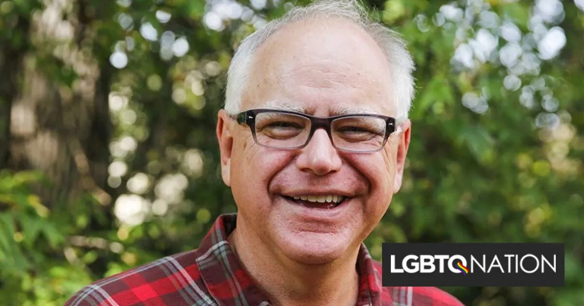 Gay student says "Coach" Tim Walz protected him from homophobic bullies - LGBTQ Nation