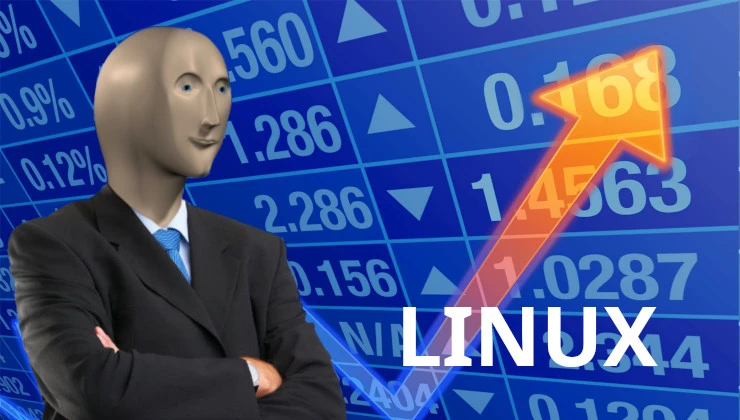 Linux hits another all-time high for July 2024 according to Statcounter