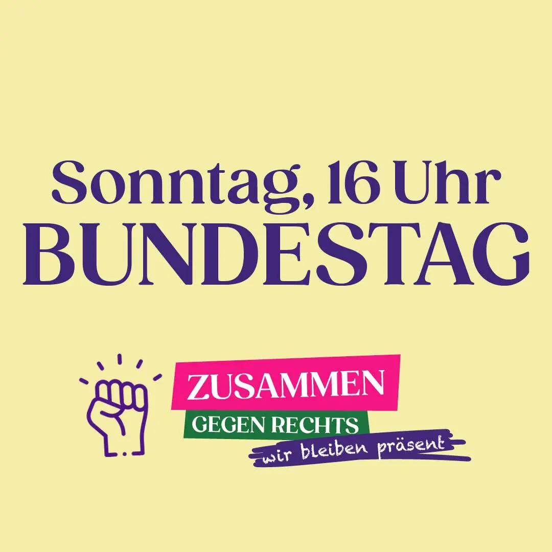 Demo gegen Rechts in Berlin, Berlin » Zusammen gegen Rechts!