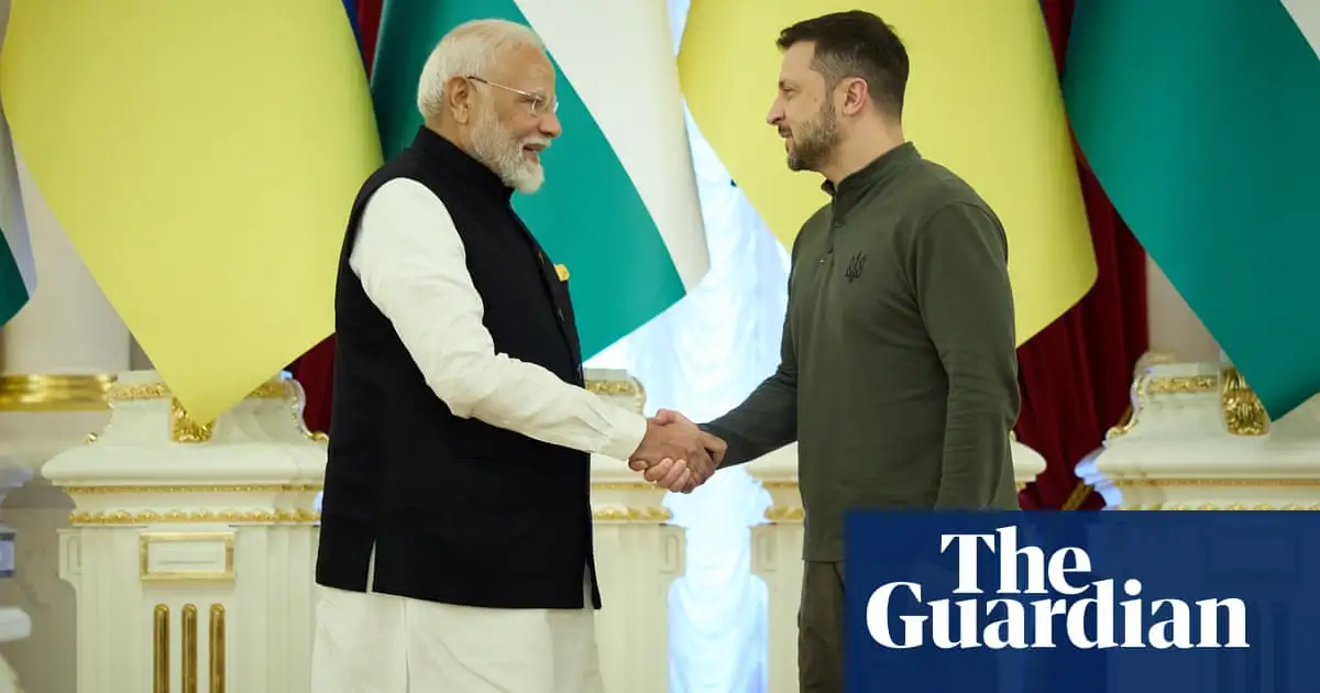 Modi tells Zelenskiy he is ready to work ‘as a friend’ to bring about peace deal