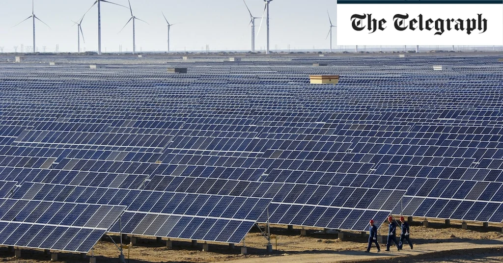 Britain risks becoming dumping ground for ‘slave labour’ solar panels