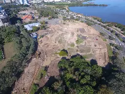 Com cenário de devastação no Parque Harmonia, secretário pede voto de confiança da população