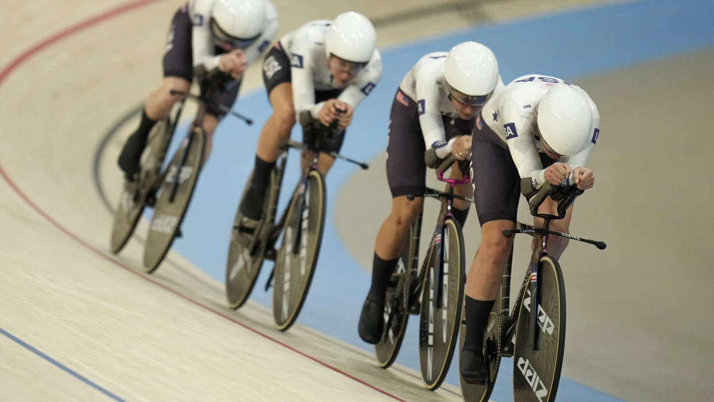 Finally golden: US women pursuit team wins Olympic gold after 12 years of silver and bronze medals