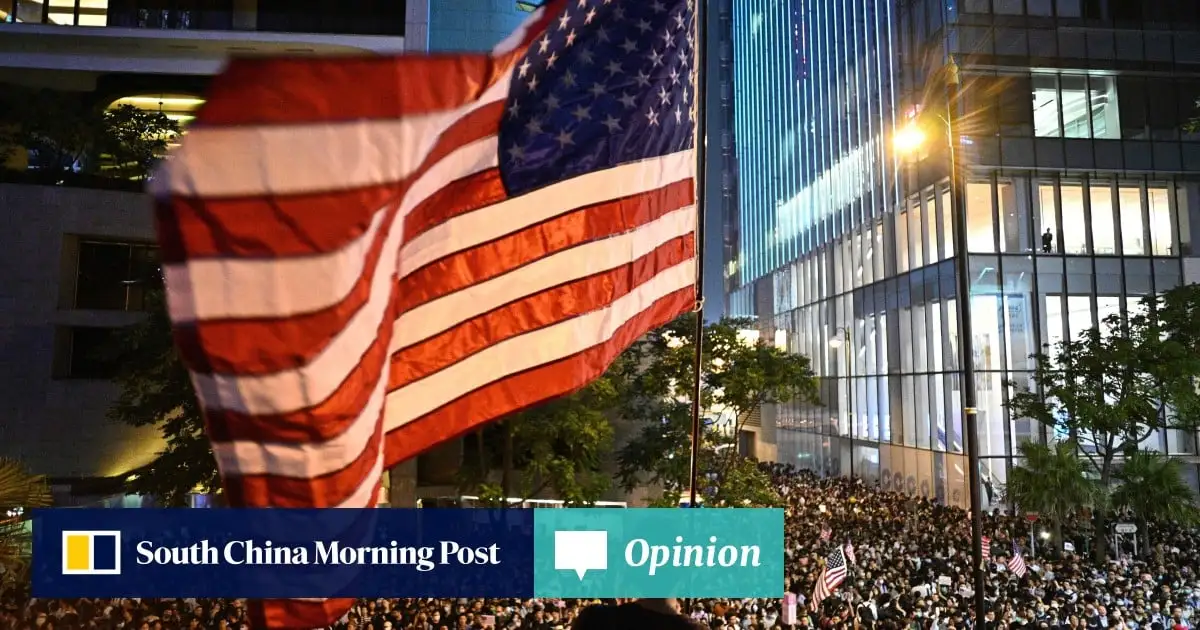 US has been exposed for funding last year’s Hong Kong protests