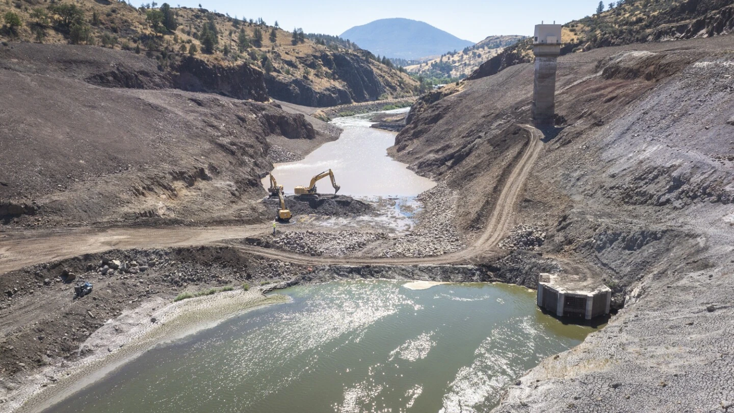 Salmon will soon swim freely in the Klamath River for first time in a century once dams are removed